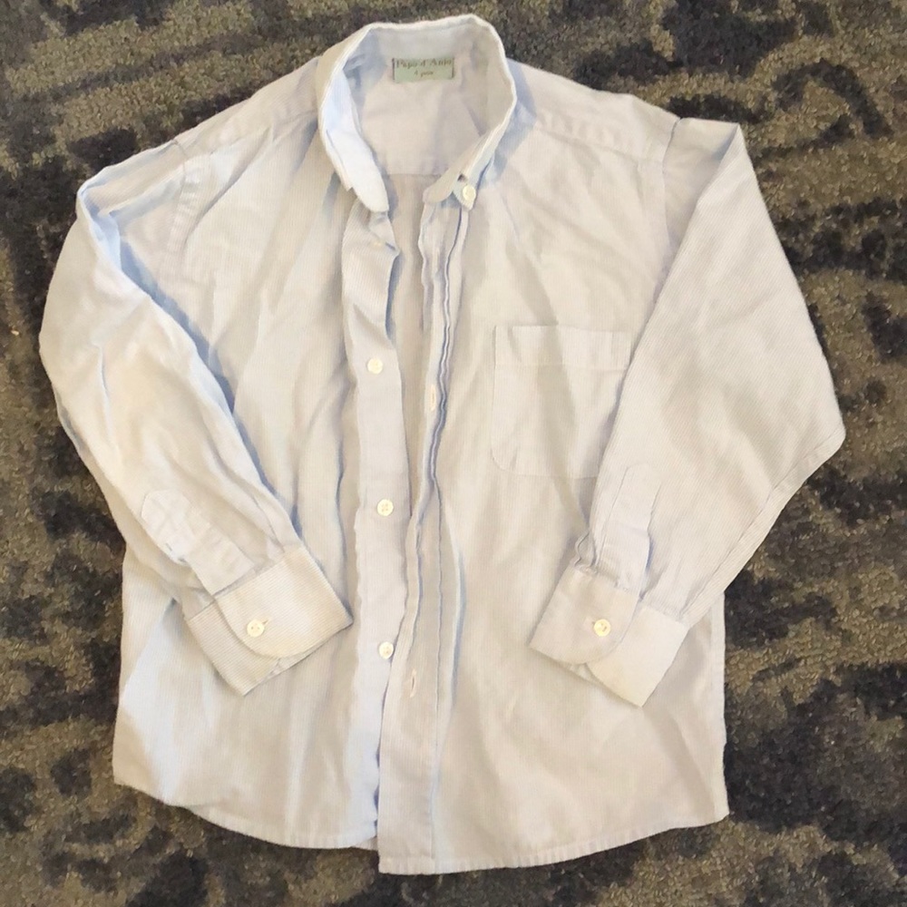Papa d’Anjo grosgrain Buttondown